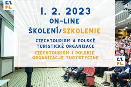 Online seminář Programu Interreg, CzechTourismu a Polské turistické organizace na téma Přeshraniční produkty cestovního ruchu dne 1. 2. 2023